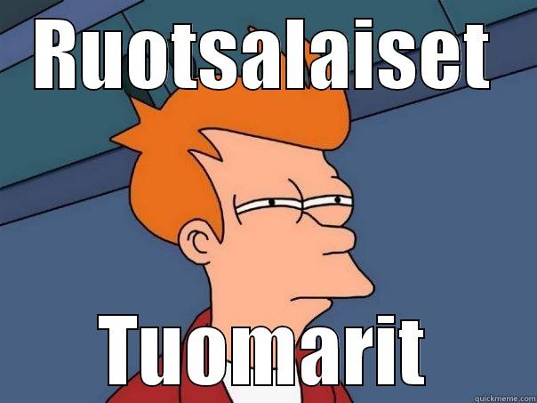 RUOTSALAISET TUOMARIT Futurama Fry