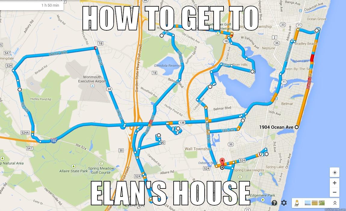 HOW TO GET TO ELAN'S HOUSE Misc