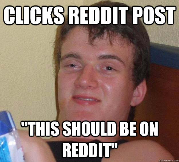 clicks reddit post 