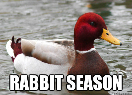  RABBIT SEASON  Malicious Advice Mallard