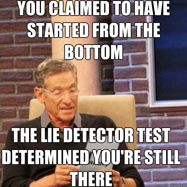lie detector test maury
