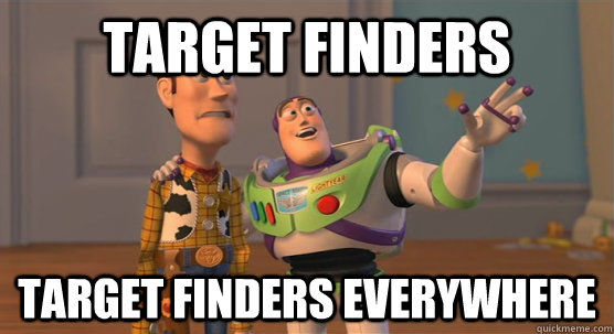 TARGET FINDERS TARGET FINDERS EVERYWHERE  Toy Story Everywhere