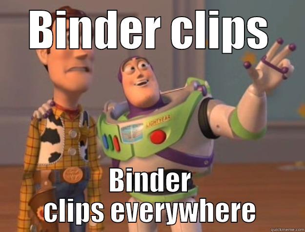 BINDER CLIPS BINDER CLIPS EVERYWHERE Toy Story