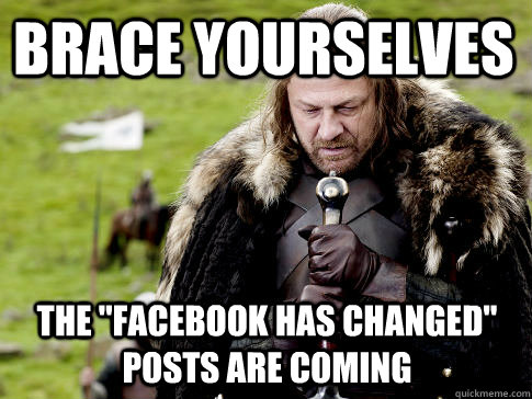 Brace yourselves The 