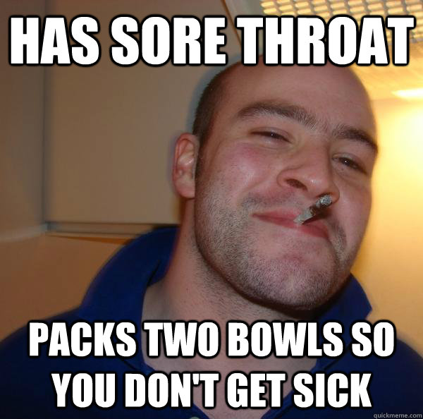 Has sore throat packs two bowls so you don't get sick - Has sore throat packs two bowls so you don't get sick  Misc