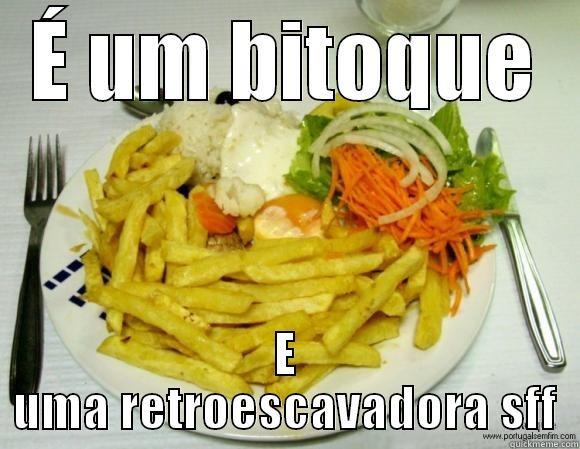 É UM BITOQUE E UMA RETROESCAVADORA SFF Misc