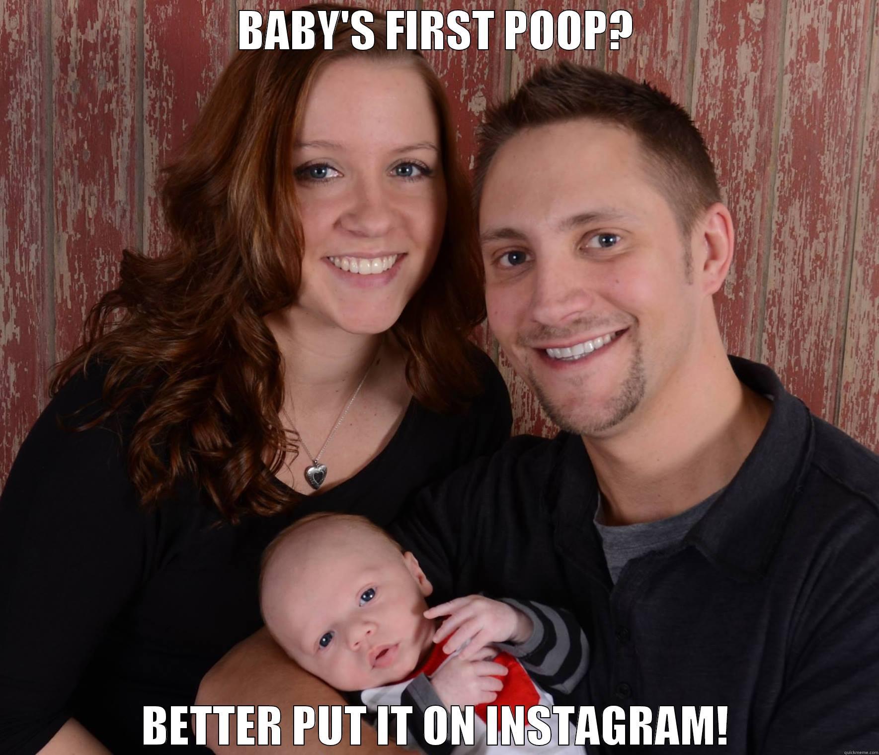 BABY'S FIRST POOP? BETTER PUT IT ON INSTAGRAM! Misc