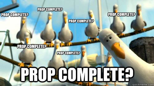 prop complete? prop complete? prop complete? prop complete? prop complete? prop complete? prop complete?  Finding Nemo Seagulls