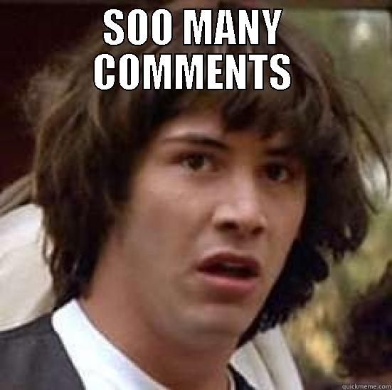 SOO MANY COMMENTS  conspiracy keanu