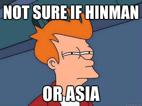 Not sure if Hinman Or ASIA  Futurama Fry