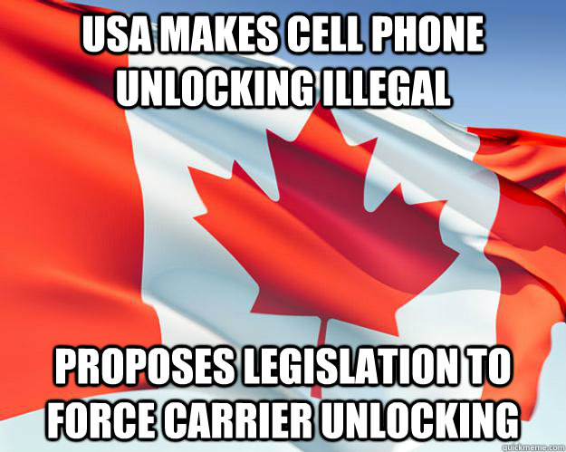 USA makes cell phone unlocking illegal Proposes legislation to force carrier unlocking  Good Guy Canada