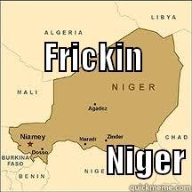                FRICKIN                   NIGER Misc