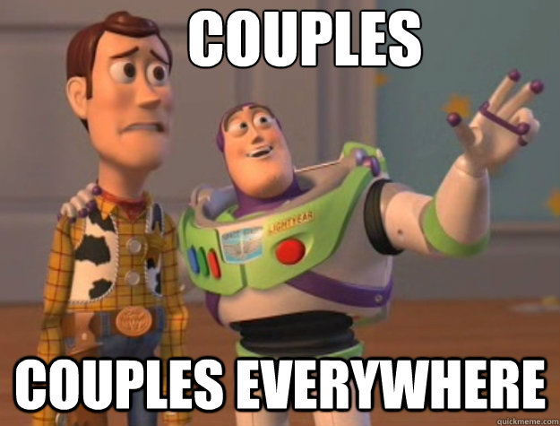     Couples couples everywhere -     Couples couples everywhere  Toy Story