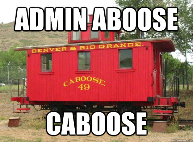 ADMIN ABOOSE CABOOSE - ADMIN ABOOSE CABOOSE  Being abused