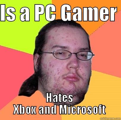 IS A PC GAMER  HATES XBOX AND MICROSOFT Butthurt Dweller