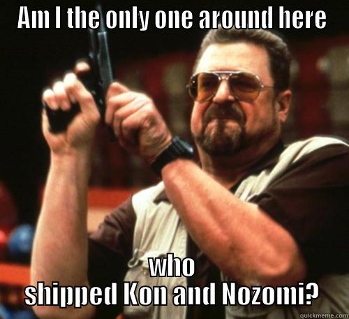 AM I THE ONLY ONE AROUND HERE WHO SHIPPED KON AND NOZOMI? Am I The Only One Around Here