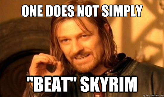 One Does Not Simply 