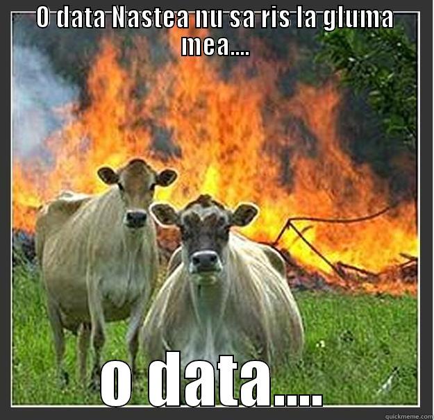 O DATA NASTEA NU SA RIS LA GLUMA MEA.... O DATA.... Evil cows