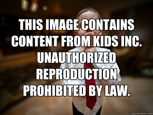 This image contains content from Kids INC. Unauthorized reproduction Prohibited by law.
  Financial Advisor Kid