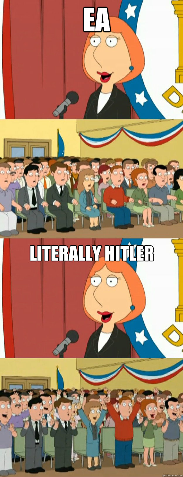 EA Literally Hitler  Lois Griffin