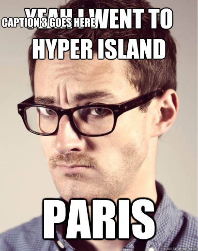 Yeah I went to hyper island Paris Caption 3 goes here  Junior Art Director