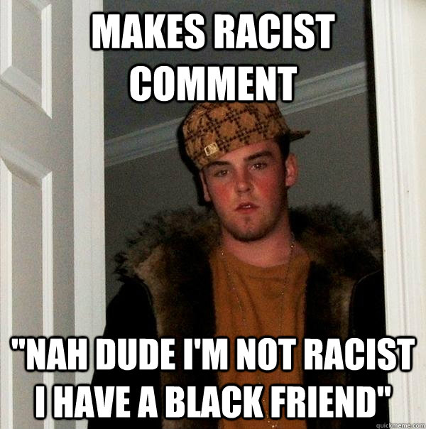 Makes Racist comment 