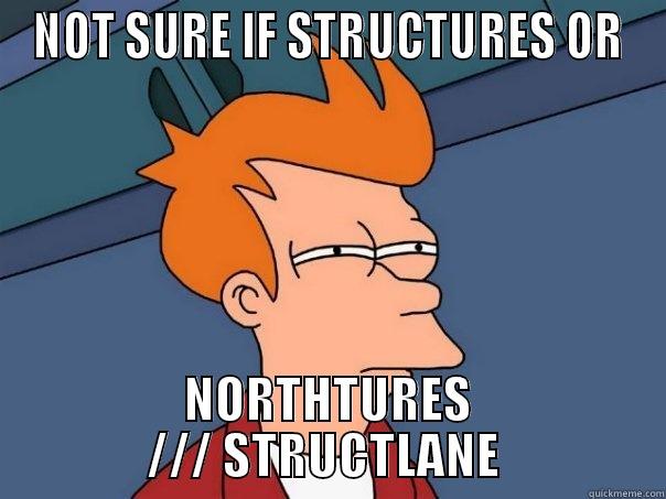 NOT SURE IF STRUCTURES OR NORTHTURES /// STRUCTLANE  Futurama Fry