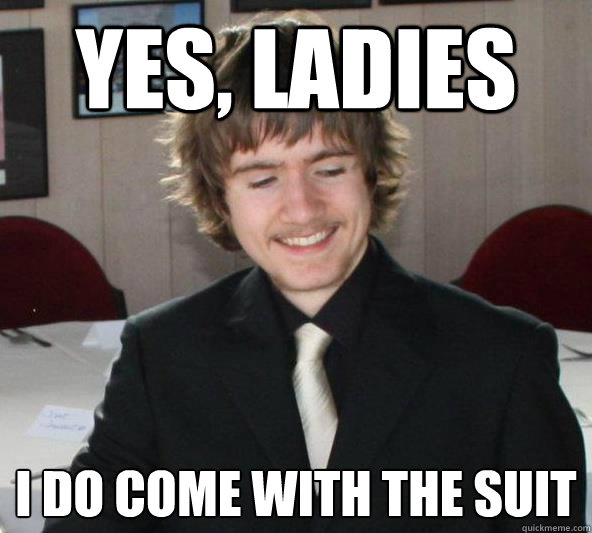 Yes, Ladies I do come with the suit  
