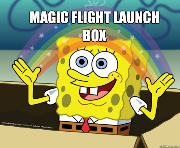 Magic Flight Launch Box  Spongebob Imagination