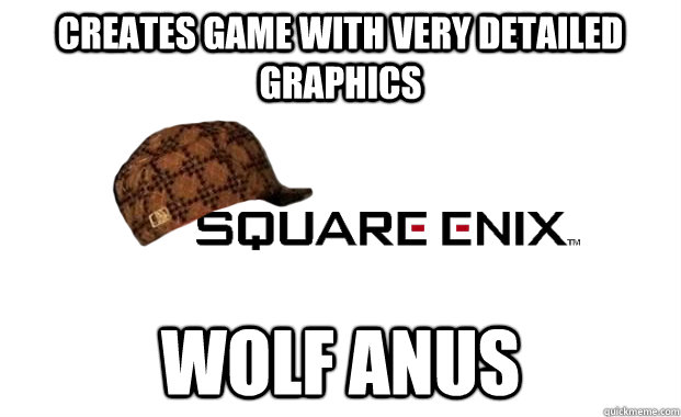 CREATES GAME WITH VERY DETAILED GRAPHICS WOLF ANUS  