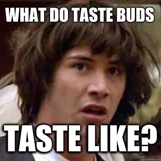 What do taste buds Taste like? - What do taste buds Taste like?  conspiracy keanu