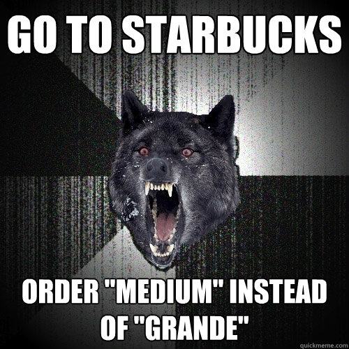 Go to starbucks order 