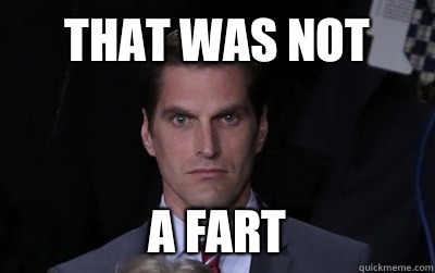 That was not A fart  Menacing Josh Romney