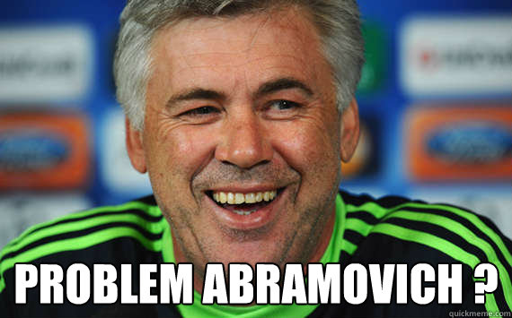  Problem Abramovich ?  Carlo