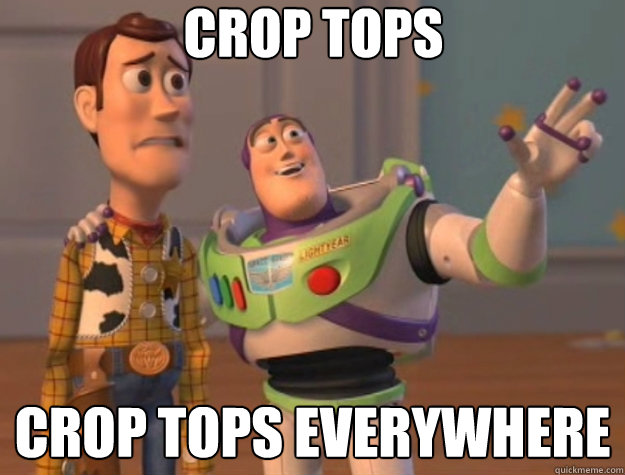 Crop Tops CROP TOPS EVERYWHERE - Crop Tops CROP TOPS EVERYWHERE  Toy Story