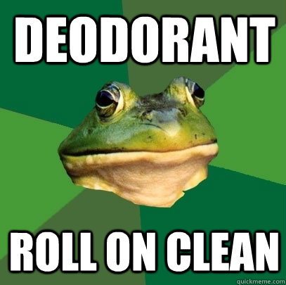 Deodorant Roll on Clean - Deodorant Roll on Clean  Foul Bachelor Frog