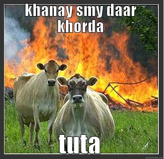 sd asdas das - KHANAY SMY DAAR KHORDA TUTA Evil cows