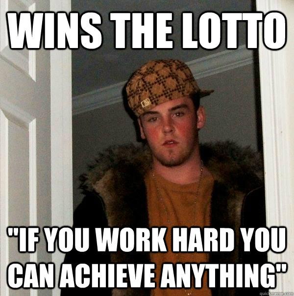 Wins the lotto 