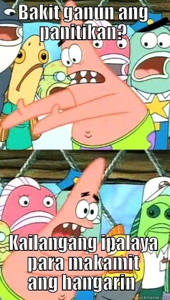 BAKIT GANUN ANG PANITIKAN? KAILANGANG IPALAYA PARA MAKAMIT ANG HANGARIN  Push it somewhere else Patrick