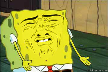 spongebob meme face stank