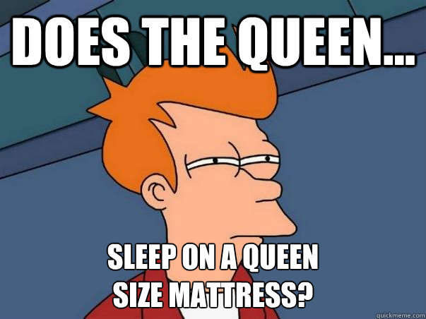 queen size mattress barely used meme