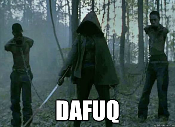  DAFUQ  Michonne