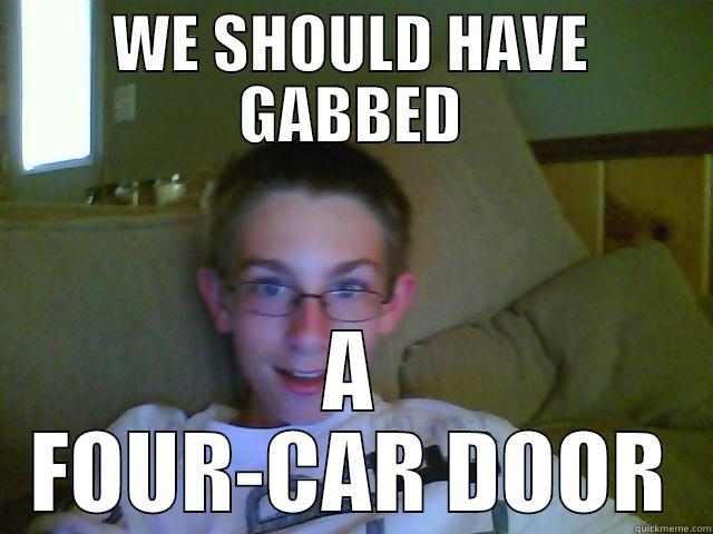 Austin Logic - Four-car door - WE SHOULD HAVE GABBED A FOUR-CAR DOOR Misc