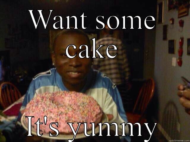 WANT SOME CAKE IT'S YUMMY Misc