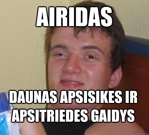 Airidas Daunas apsisikes ir apsitriedes gaidys  10 Guy