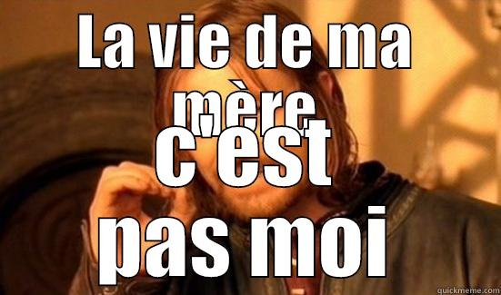 Quand Ta Mère Tengueule Pour Un Truc Que Tas Pas Fait Quickmeme