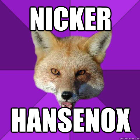 NICKer hansenox - NICKer hansenox  Forensics Fox