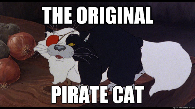 The original Pirate cat
 - The original Pirate cat
  pirate cat has been done before