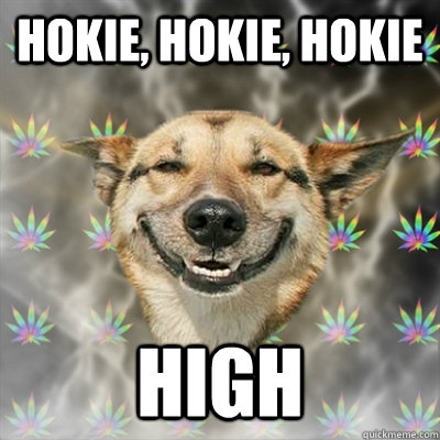 hokie, hokie, hokie high  Stoner Dog