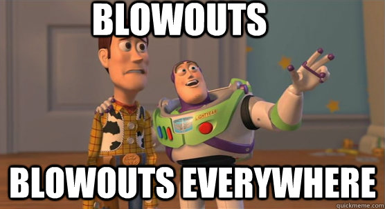 Blowouts blowouts everywhere  Toy Story Everywhere